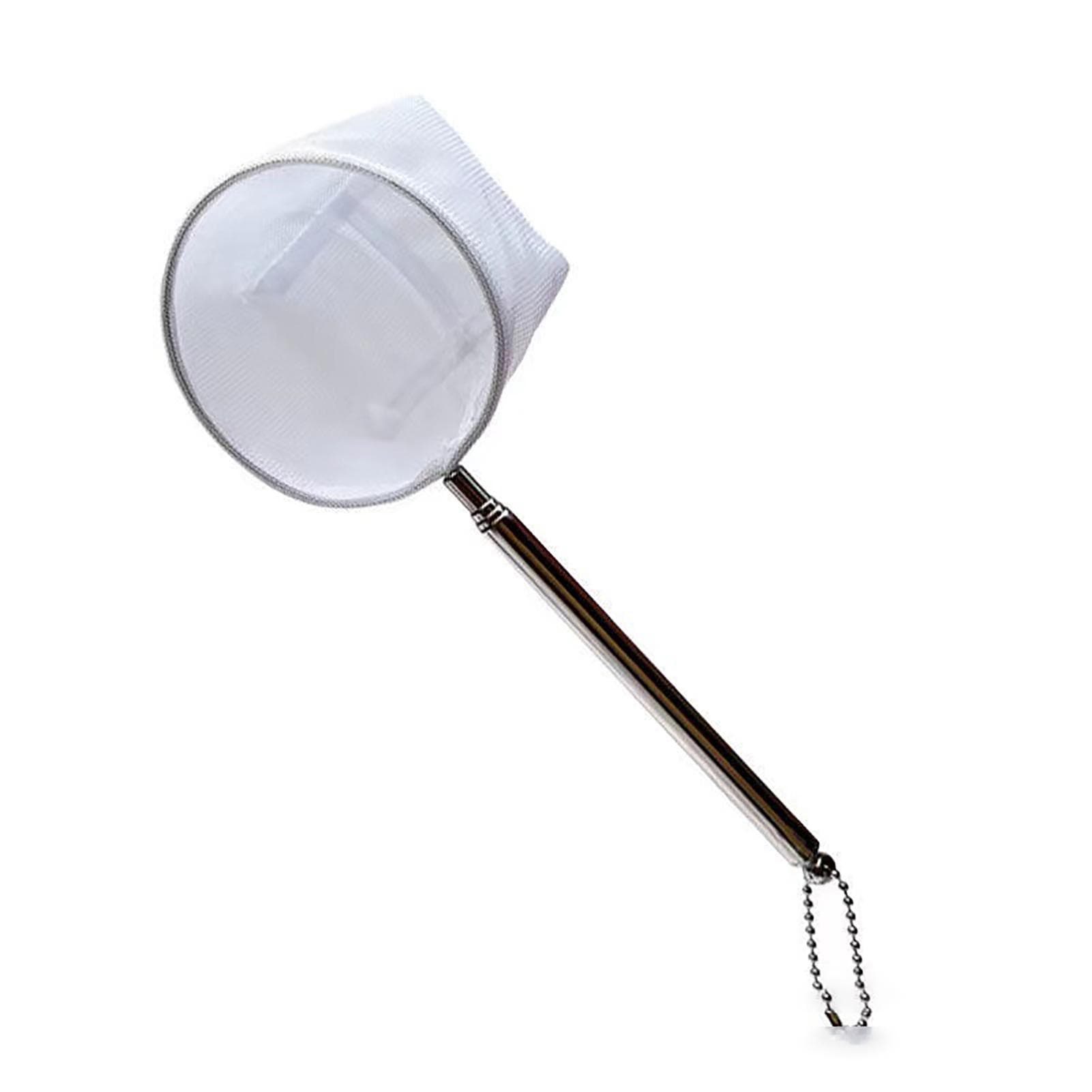 Aquarium Shrimp Net Stainless Steel Brine Shrimp Aquarium Net Fish Net with Extendable Handle for