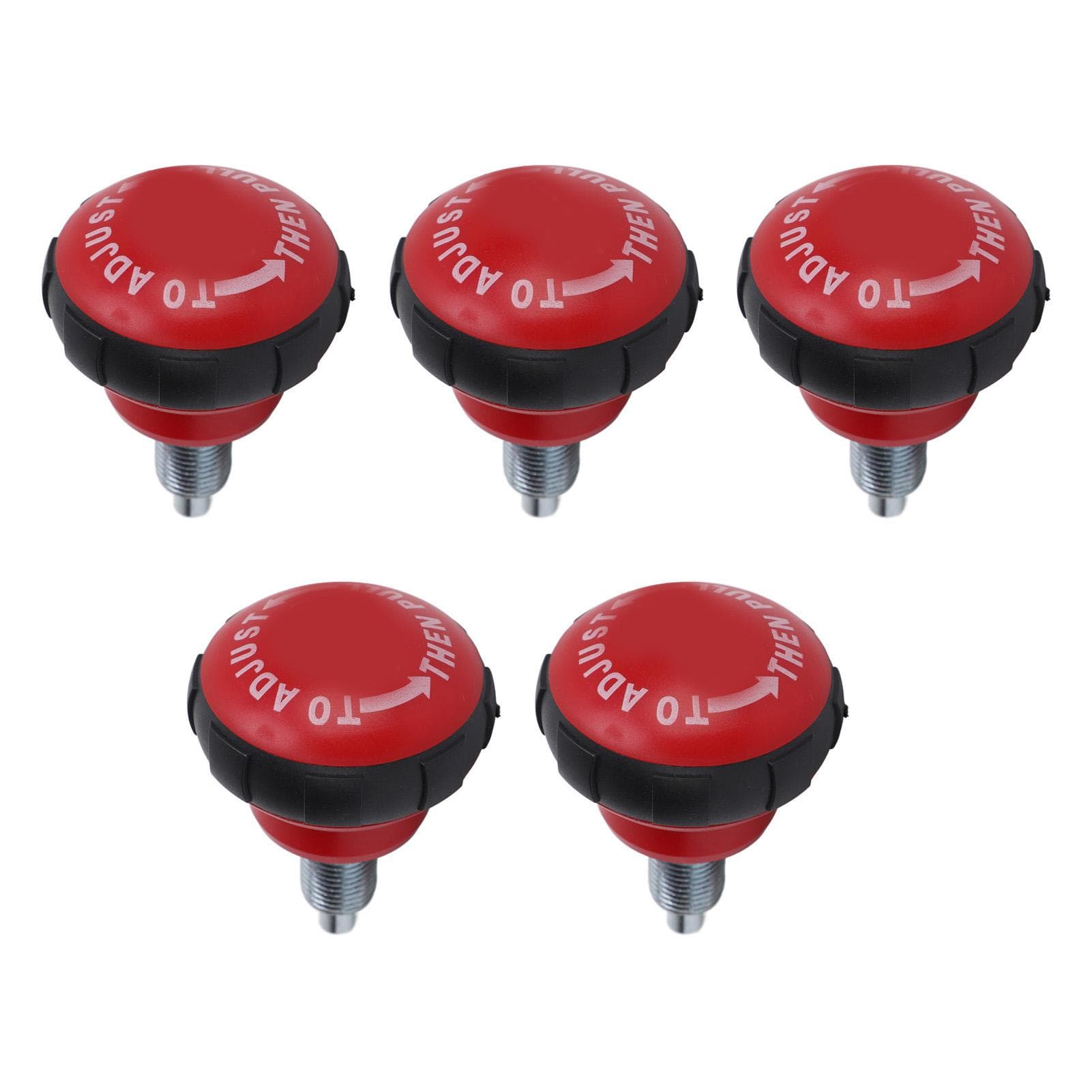 5Pcs Fitness Adjustment Knob Quick Release Spring Pull Pin Knob Replacement Part for Fitness
