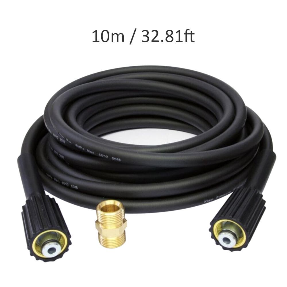 10m Karcher Extension Hose K Series High Pressure Washer Hose M22 Connector black