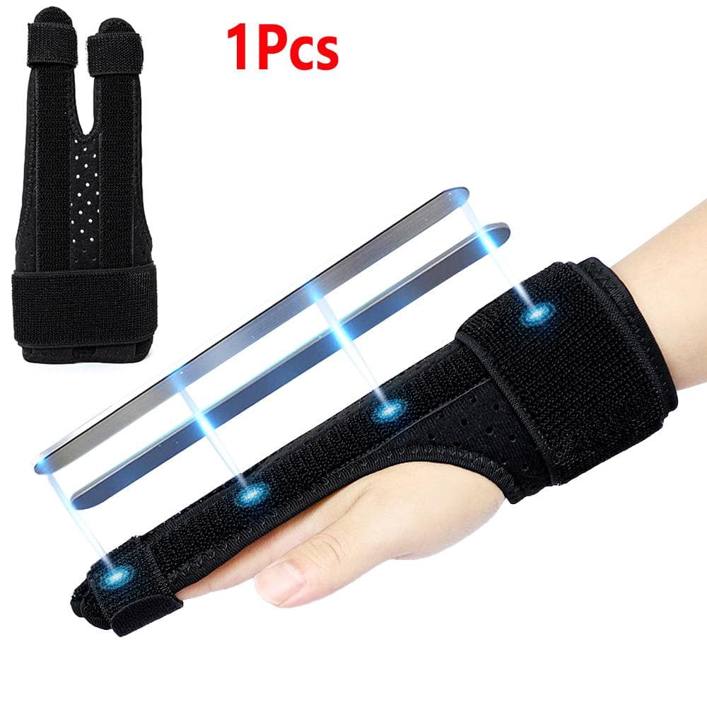 1Pcs Trigger Finger Splint Support Middle Index Little Ring Finger Hand Brace Treat Hand Fractures Arthritis black