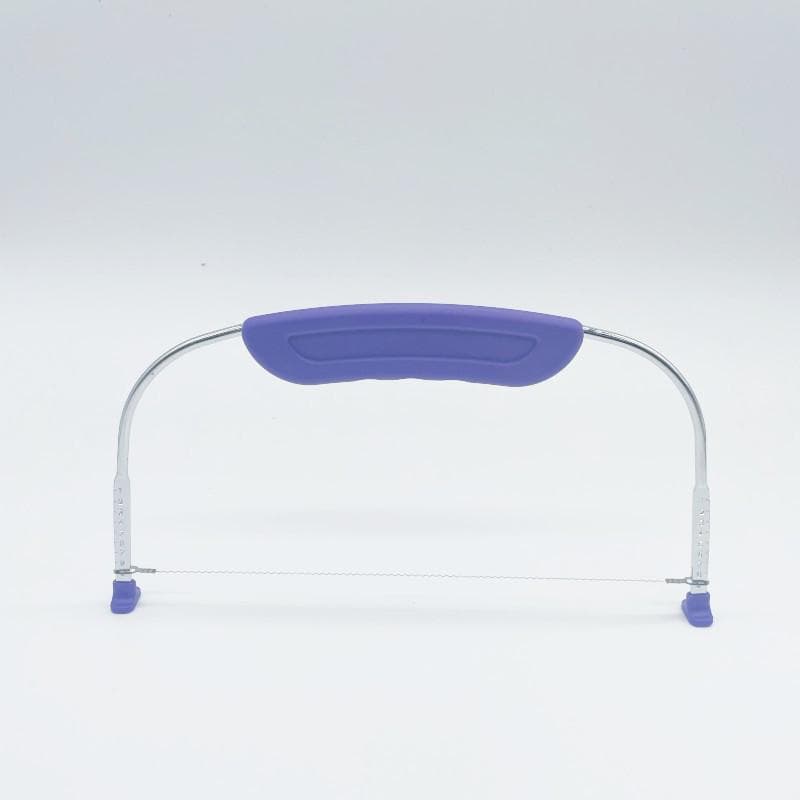 Adjustable Stainless Steel Cake Slicer Kitchen Accessories Single Line Cake Layerer Bakeware Bread Slicer Pastry Cutting Tools purple