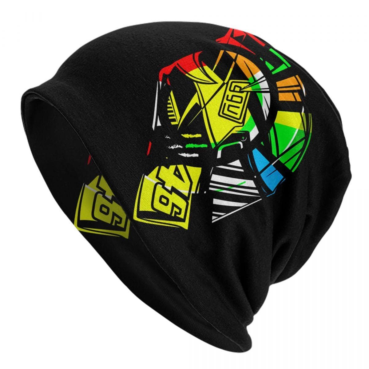 Rossi Skullies Beanies Caps Unisex Winter Warm Knitting Hat Women Unisex Cool Adult Motorcycle Racing Bonnet Hats Outdoor Ski Cap Beanies Hat