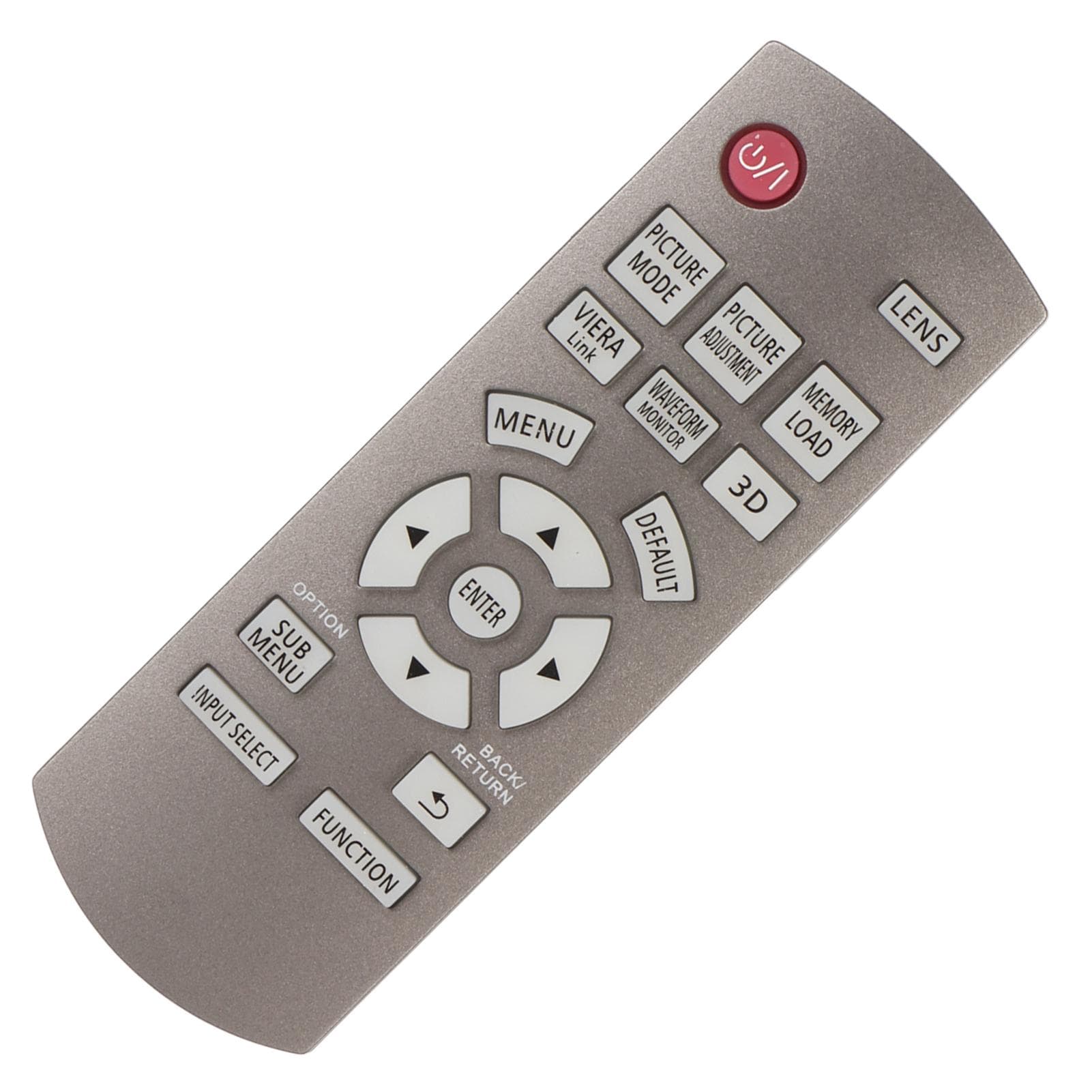 N2QAYB000680 Remote Control Comfortable Grip Projector Remote Control Replacement for PT AE7000 PT