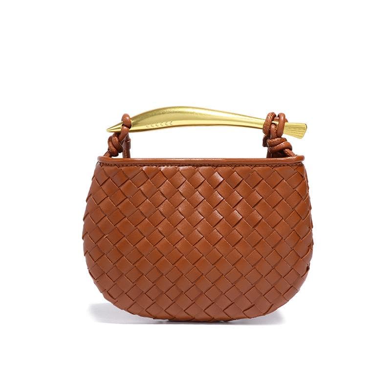 Sardine Series Hand-woven Bags, Fashionable and Casual Mini Handbags, Trendy Single-shoulder Crossbody Women's Bags