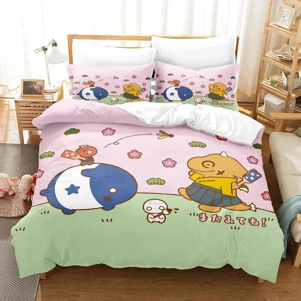Anime How to Keep a Mummy Bedding Set Duvet Cover Bed Set Quilt Cover Pillowcase Comforter king Queen Size Boys Adult Bedding 70x133cm 2pcs