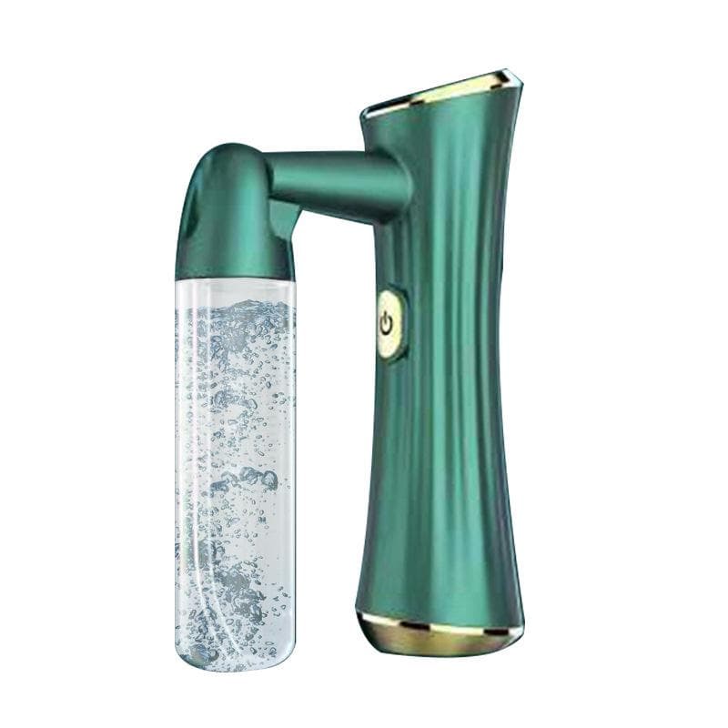 Household Oxygen Injection Beauty Instrument Sprayer Facial Essence Introduction Water Lamp Skin Recovery Beauty Instrument green