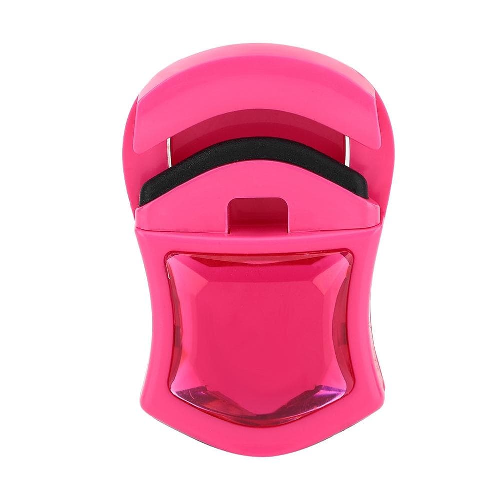 Mini Eyelash Curler Eye Lash Curler Lashes Curling Makeup Eyelashes Tools (Rose Red)