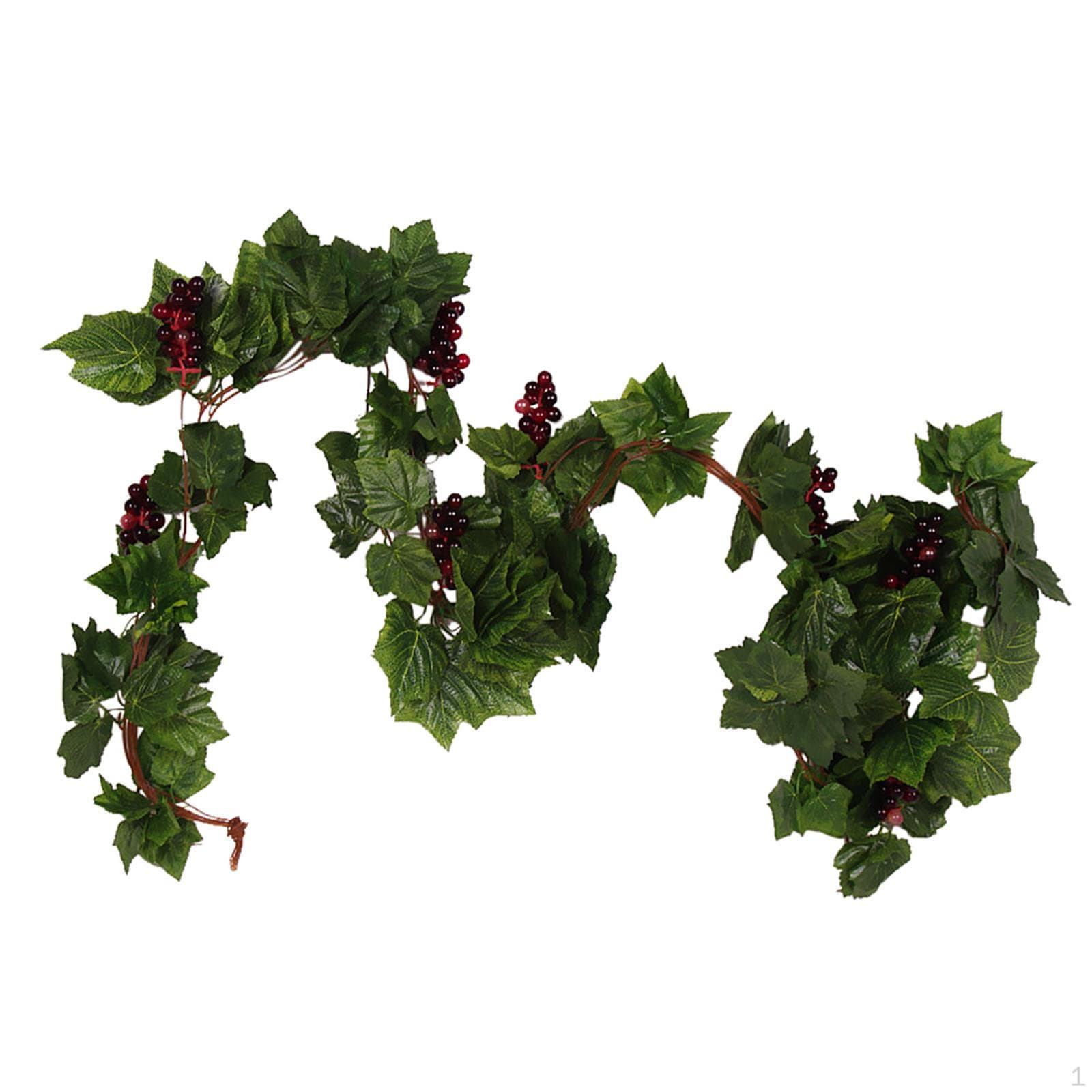 Artificial Plants Silk Grape Vine Fruit Rattan with Plastic