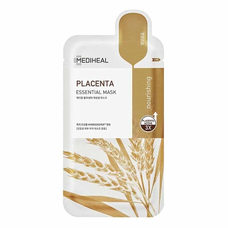 MEDIHEAL-Ampoule & Esssential Mask Collection 9types 5ea,Skin soothing and moisturizing care that balances the skin (New) Placenta *5
