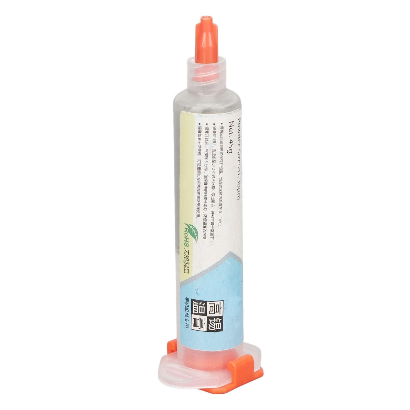 Tin Solder Paste Sn96.5 Ag3 Cu0.5 High Temperature Strong Adhesion Maintenance Tin Paste for TV