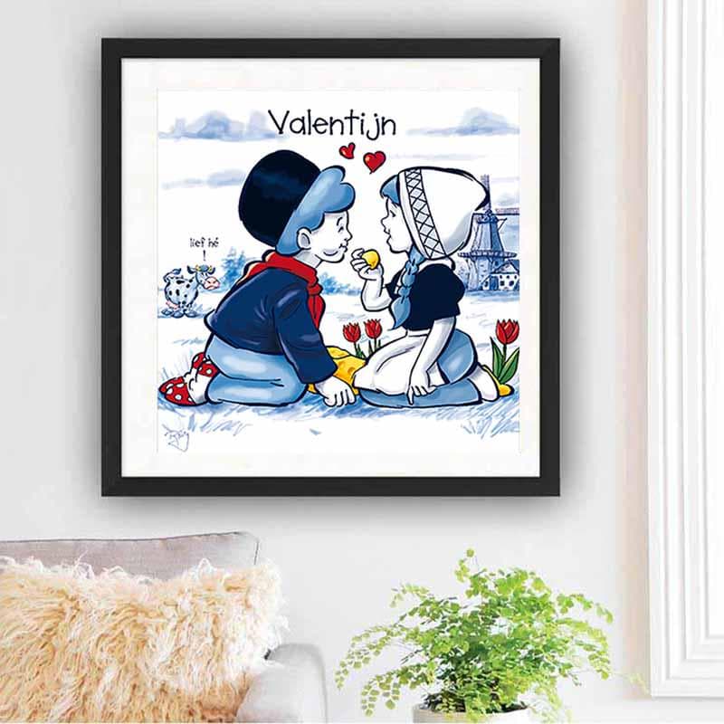 Diamond Embroidery Two Kids Diamond Cross Embroidery Round Diamond Mosaic Diamond Painting 30x30CM