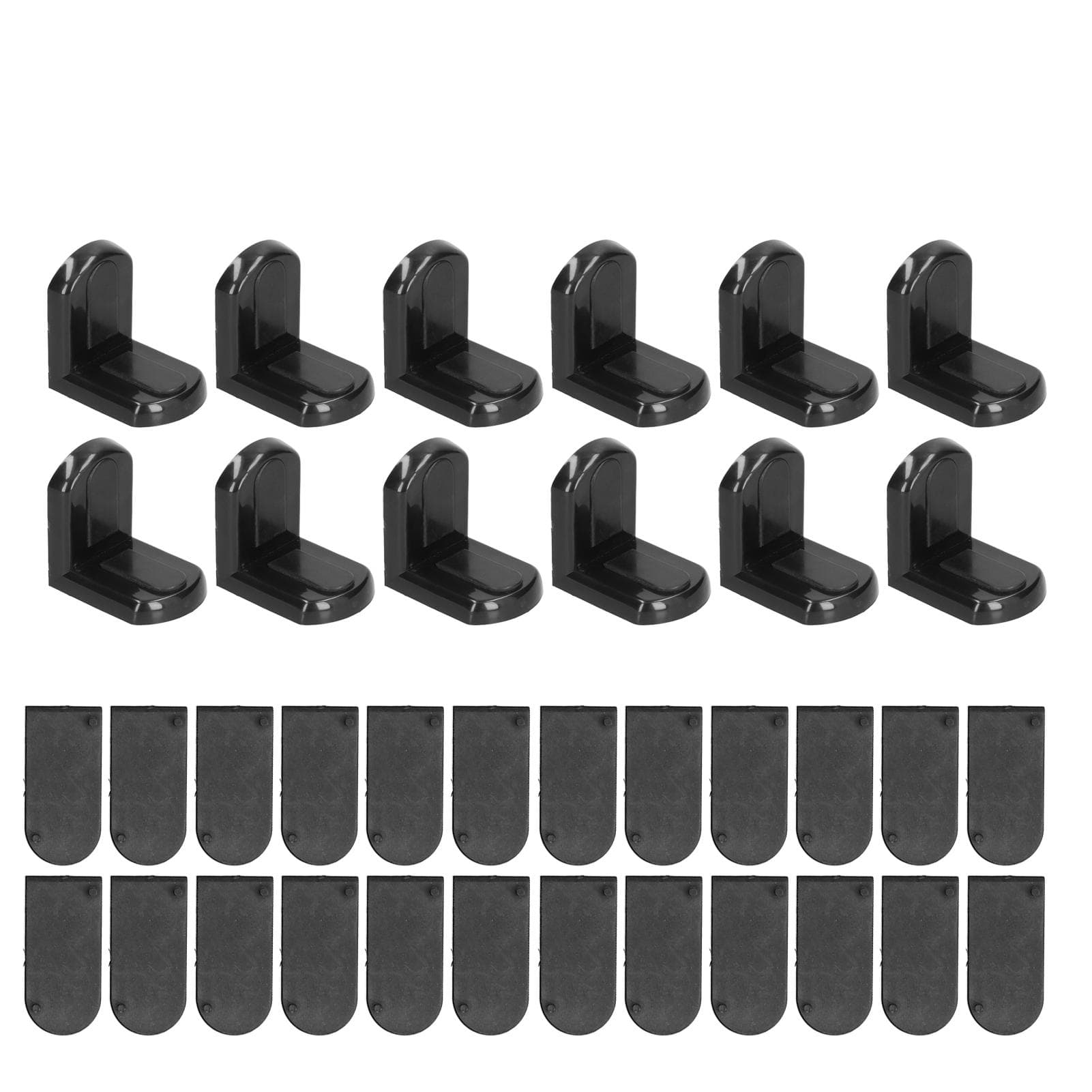 L Shaped Corner Brace Right Angle Brackets Fastener for Shelves Furniture Cabinet