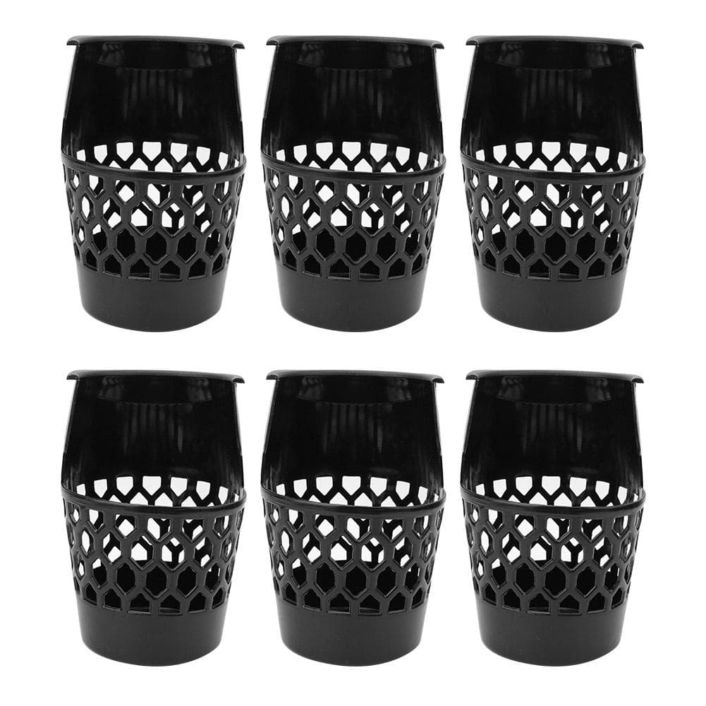 6PCS Plastic Durable Practical Snooker Basket Home Entertainment Billiard Ball Storage Pocket Pool 20cm / 7.9in