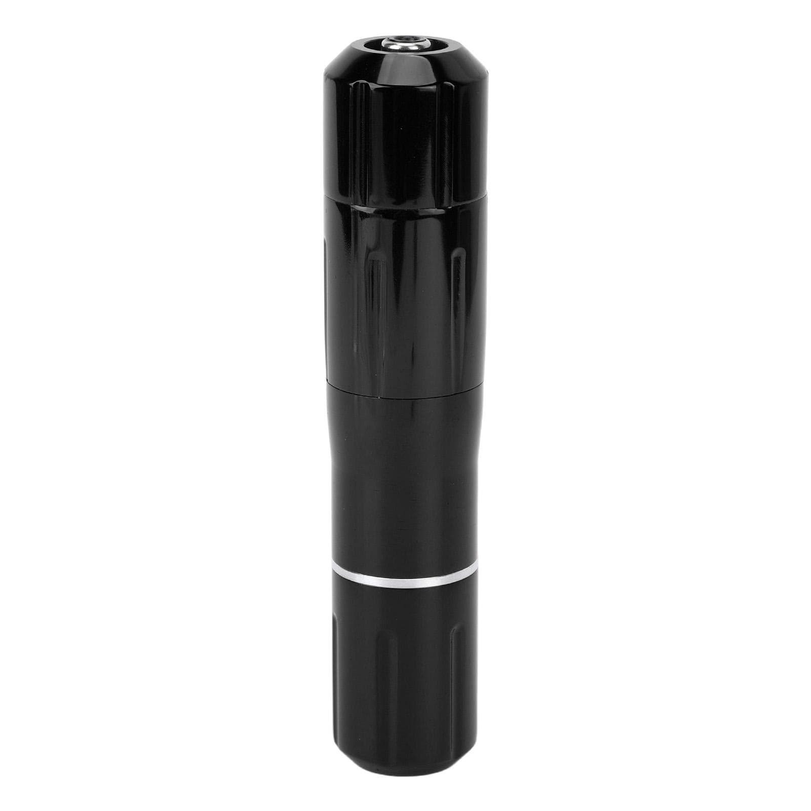 Rotary Tattoo Pen Aluminium Alloy RCA Interface Shader Liner Tattoo Motor Machine with Clip Cord black