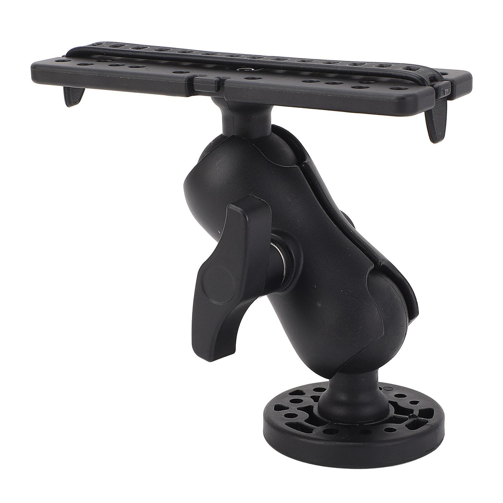 Fish Finder Mount Base 360 Degree Rotatable Height Adjustable Portable Fish Finder Bracket Kayaks