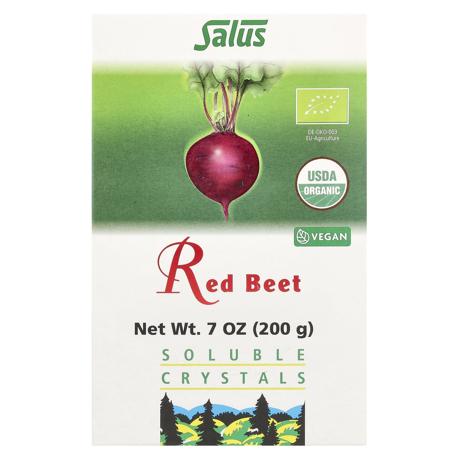 Gaia Herbs, Red Beet, Water Soluble Crystals, 7 oz (200 g)