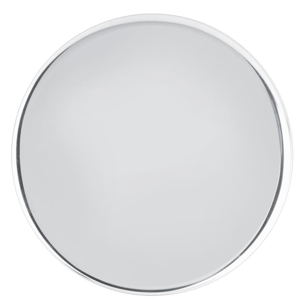 28cm Stainless Steel Round Tray Fruit Snacks Storage Holder Tea Plate Serving TrayLarge Round