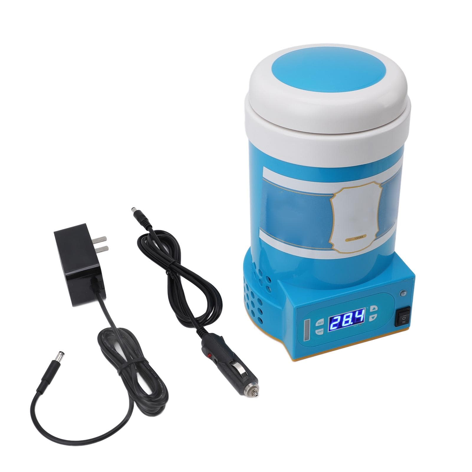 Frozen Sperm Thawing Cup ABS 1L Livestock Sperm Collection Animal Semen Thermostatic Cup for Cattle