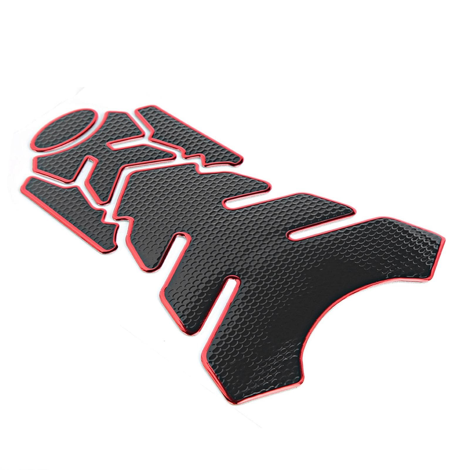 3D Fuel Tank Sticker Decal Motorcycle Decoration Fits for YamahaBlack Red