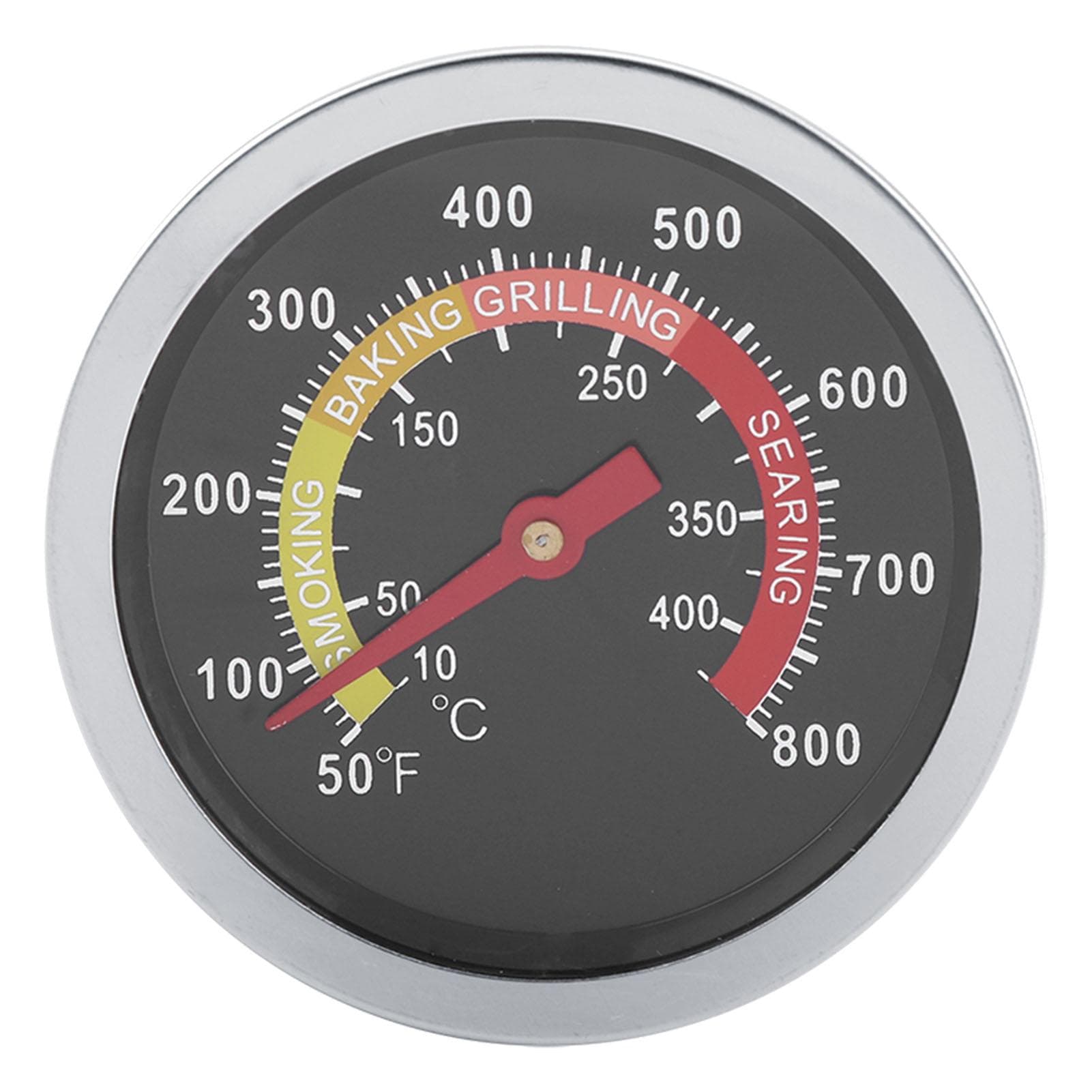 50~800 Fahrenheit Stainless Steel BBQ Thermometer Temperature Gauge for Barbecue Cooking