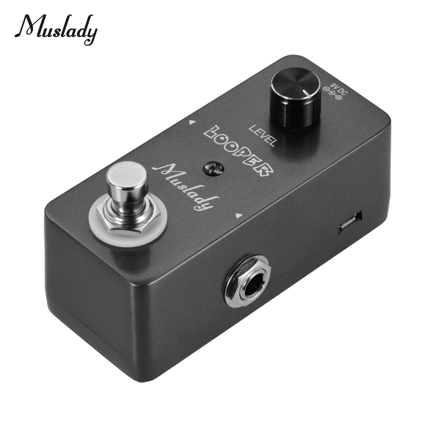 Mini Looper Effect Pedal Guitar Loopers Bass Loop Pedal Ullimited Overdubs 5 Minutes Looping Time black