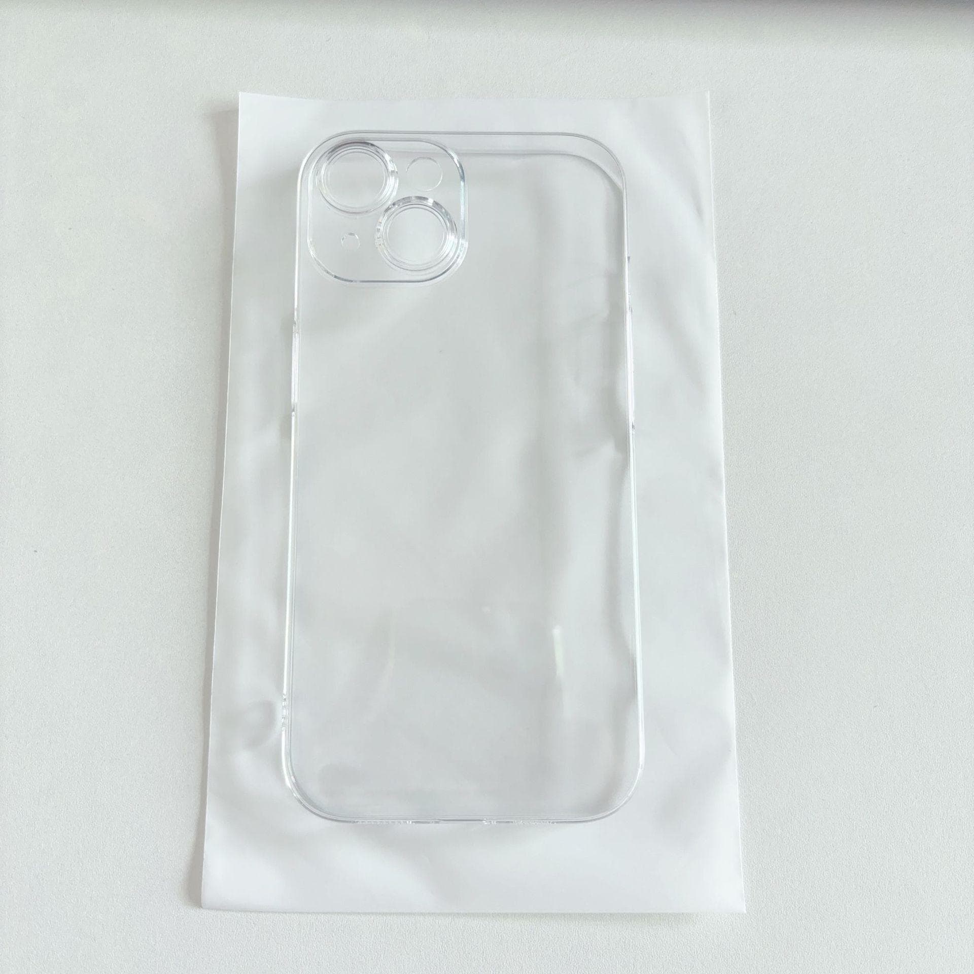 Comes with Lens Film for Apple 15 Mobile Phone Case High-end 14pro Hard Case Transparent IPhone 13 Protective Case Apple 11promax