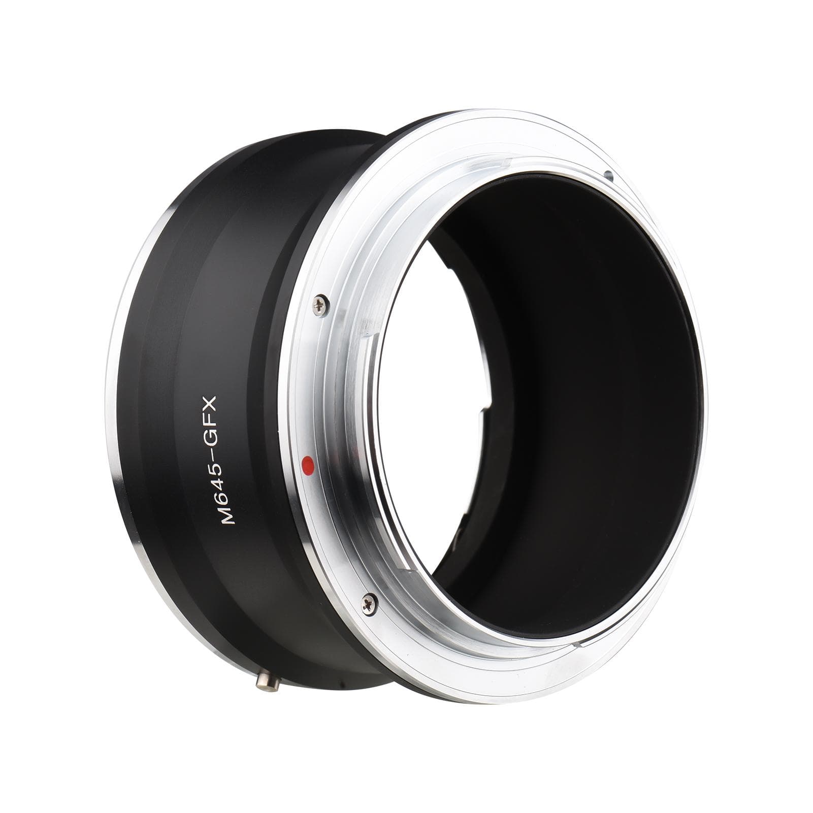 M645-GFX Camera Lens Adapter Replacement for Mamiya 645 Lens to Fujifilm G Mount GFX100 GFX50S black