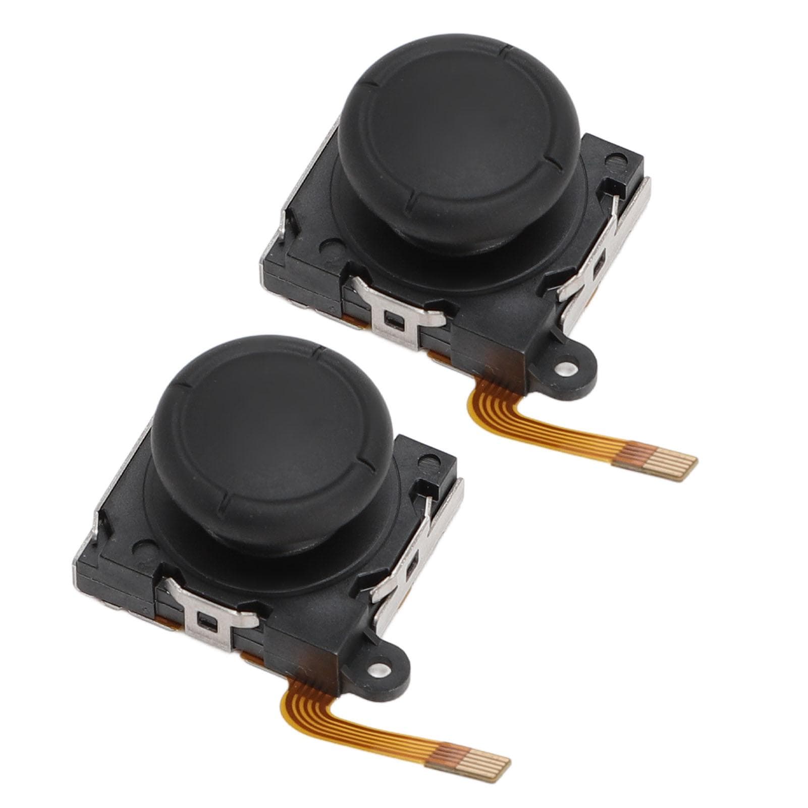 2PCS Joystick Module Replacement Hall Effect for Switch 3D Analog Sensor Joystick Module