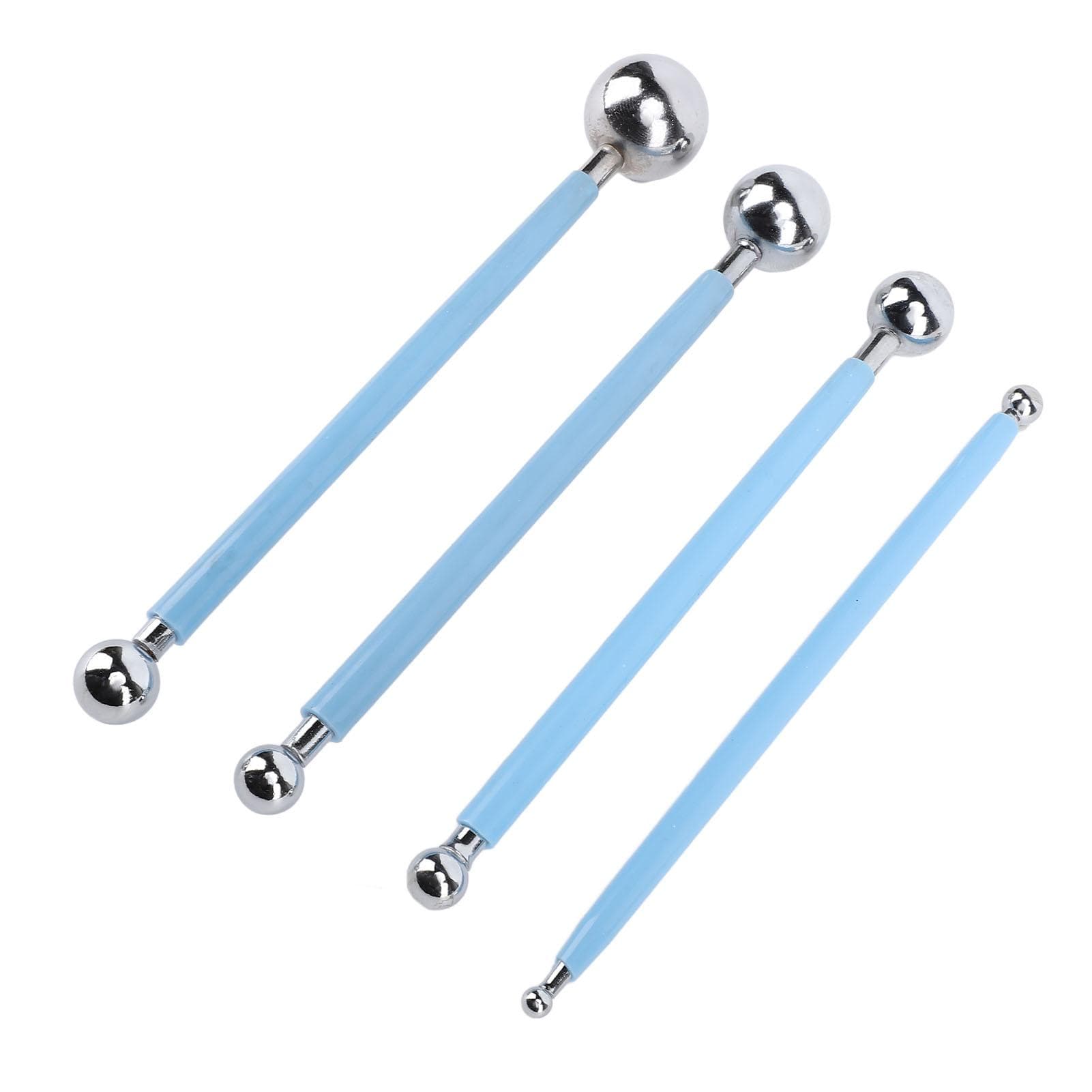 4PCS Set Ball Stylus Multifunctional Alloy and Plastic Ball Stylus Dot Painting Tool for Handcraft