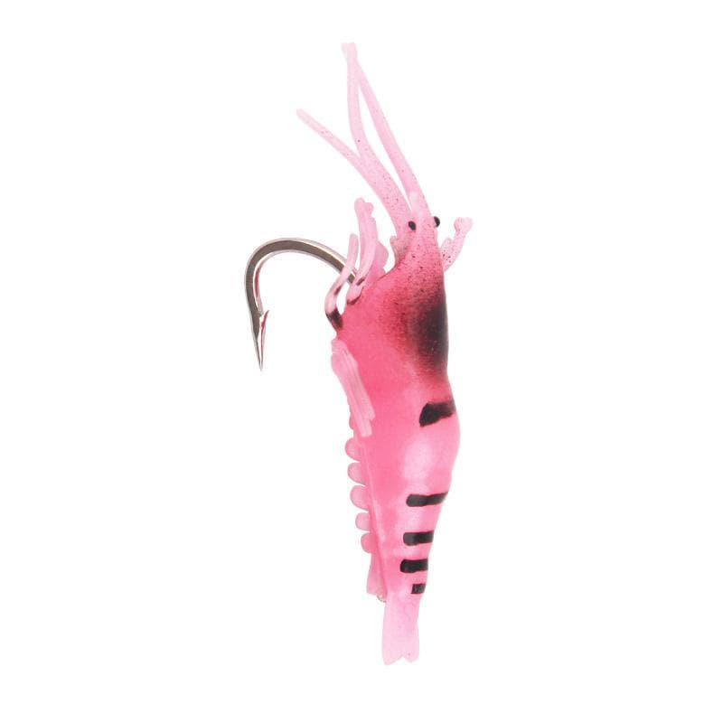 10Pcs Aritificial Shrimp Fishing Bait PVC With Hook Fishing Lures Shrimp for Fishing Enthusiasts