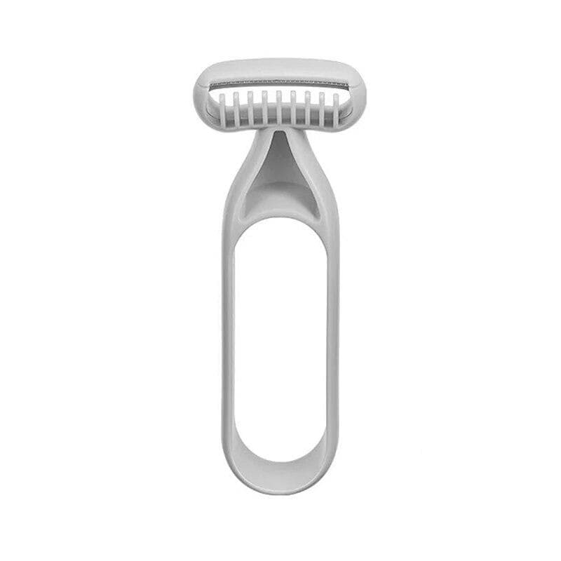 Painless portable hair trimmer reusable and easy to clean hair remover beauty tool grey