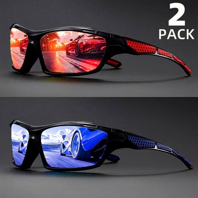 1/2pcs UV400 Sunglasses Fashion Sports Glasses UV Protection Fishing Goggle for Men Women