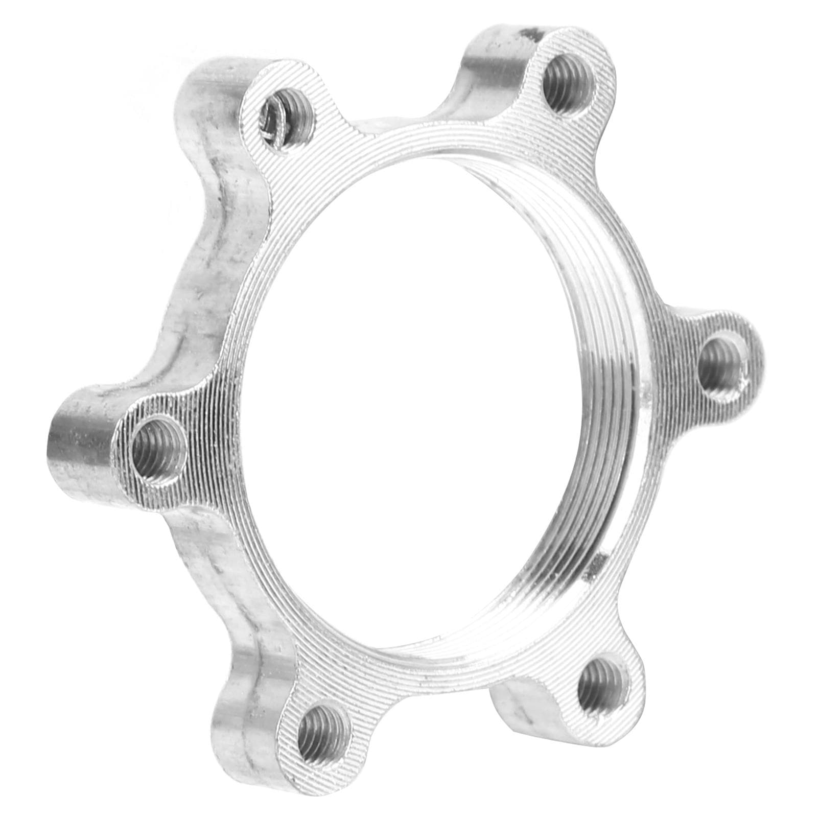 Disc Brake Flange Disc 6?hole Threaded Seat Disc Brake Thread Conversion Seat Adapter Base48mm Base
