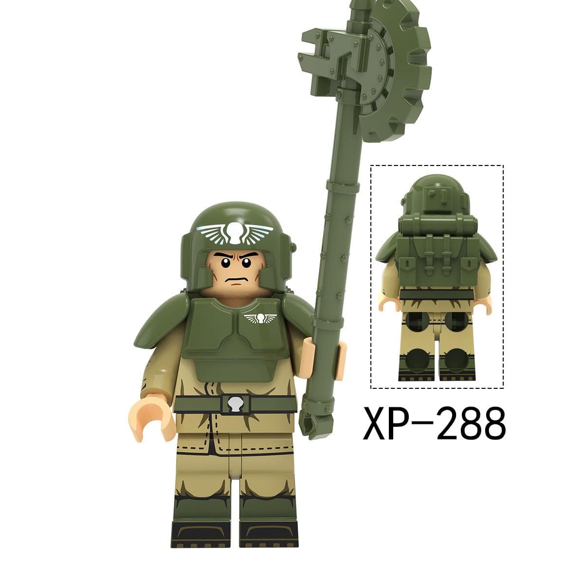KT1037 Imperial Guard Heavy Arms Communications Engineering Stormtroopers Assemble Toy Blocks