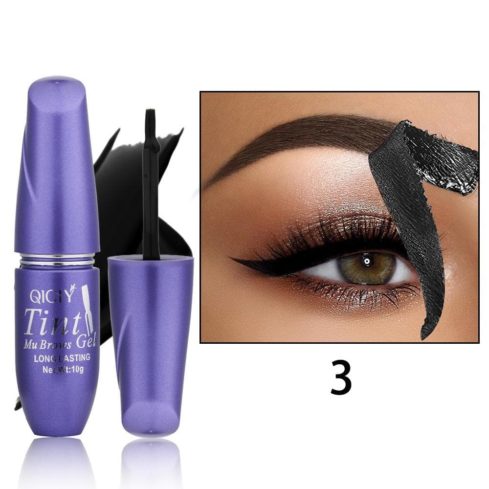 Semi-Permanent Peel Off Eyebrow Dye Cream Waterproof Sweatproof Brow Gel Natural Long-Wearing Stripped Wild Eye Brow Makeup