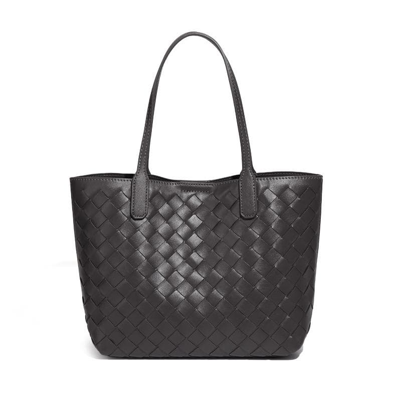Vegetable Basket, Woven Women's Bag, Tote Bag, Large-capacity Two-piece Set, Mother and Child Bag, Ladies' Handbag