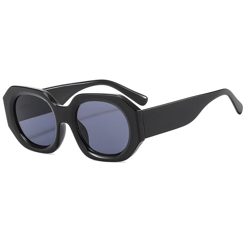 Retro Square Cycling Sunglasses Men Women Vintage UV400 Polygon Frame Fashion Riding Sun Glasses Trending Shades