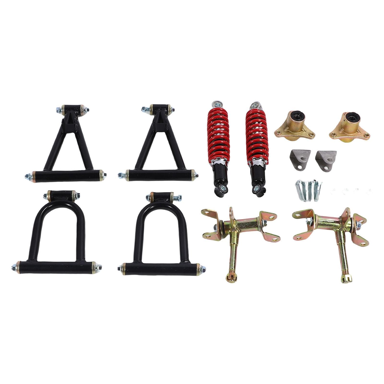 Front Suspension Arm Kit High Strength Enhanced Stability Comfort Upper and Lower Swingarm and