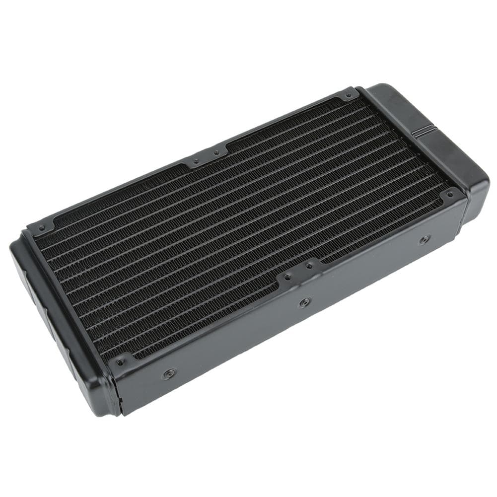 45mm Double Core 24-Pipe Heat Sink Water Radiator Computer Cooling Parts PC Accessory