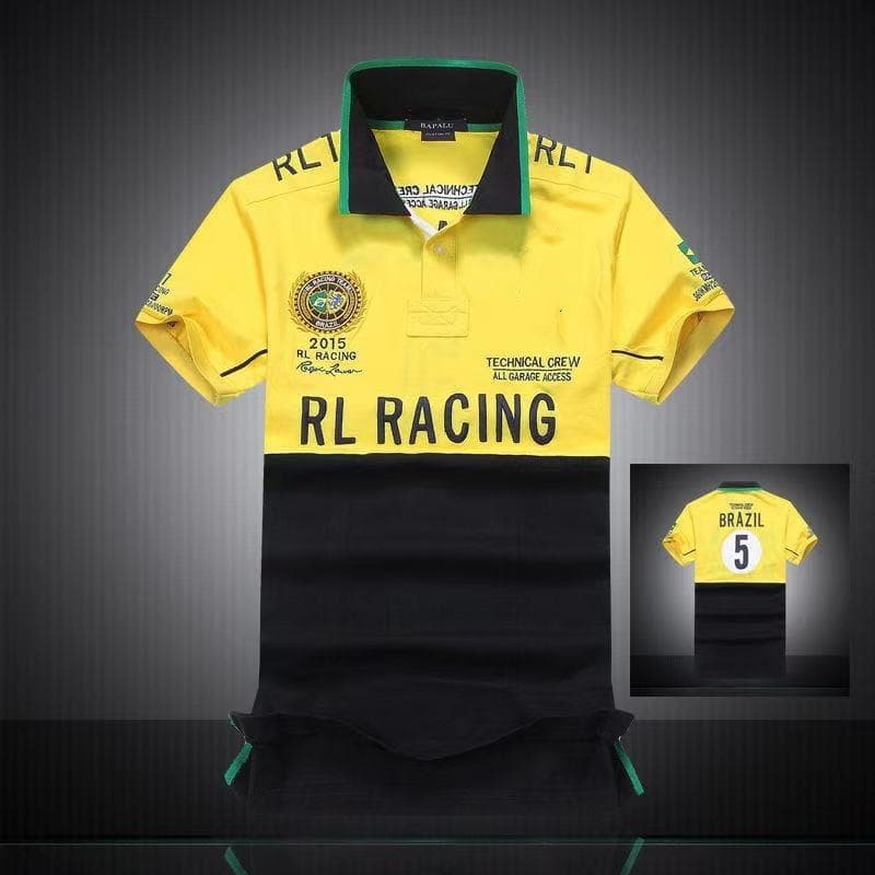 Summer Embroidery Polo Shirt Men Business Casual Polo Homme Short Sleeve Cotton Plus Size Tops L