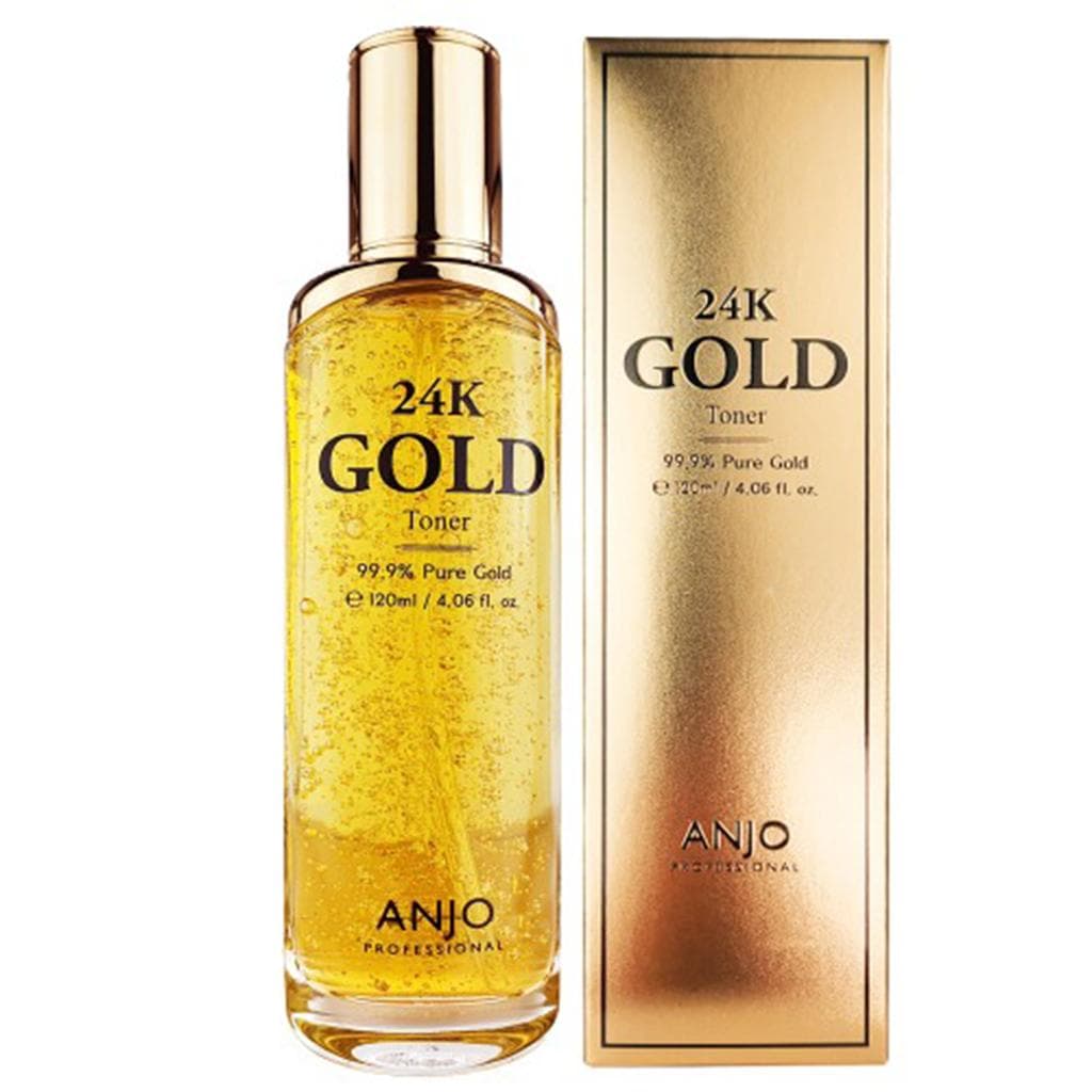 ANJO 24K Gold Toner, Emulsion 120ml (3 Options) #TONER 1PCS