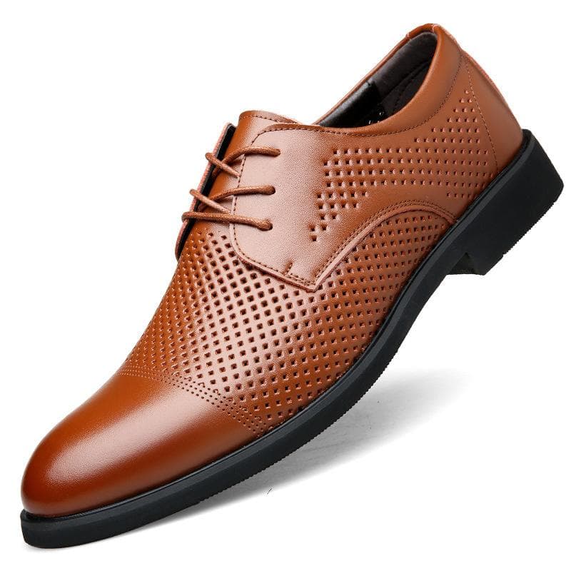 Height Increasing Shoes Men Taller Elevator Shoes 6CM Invisible Insole for Daily Men's Heighten Increased Wedding shoes Man 37