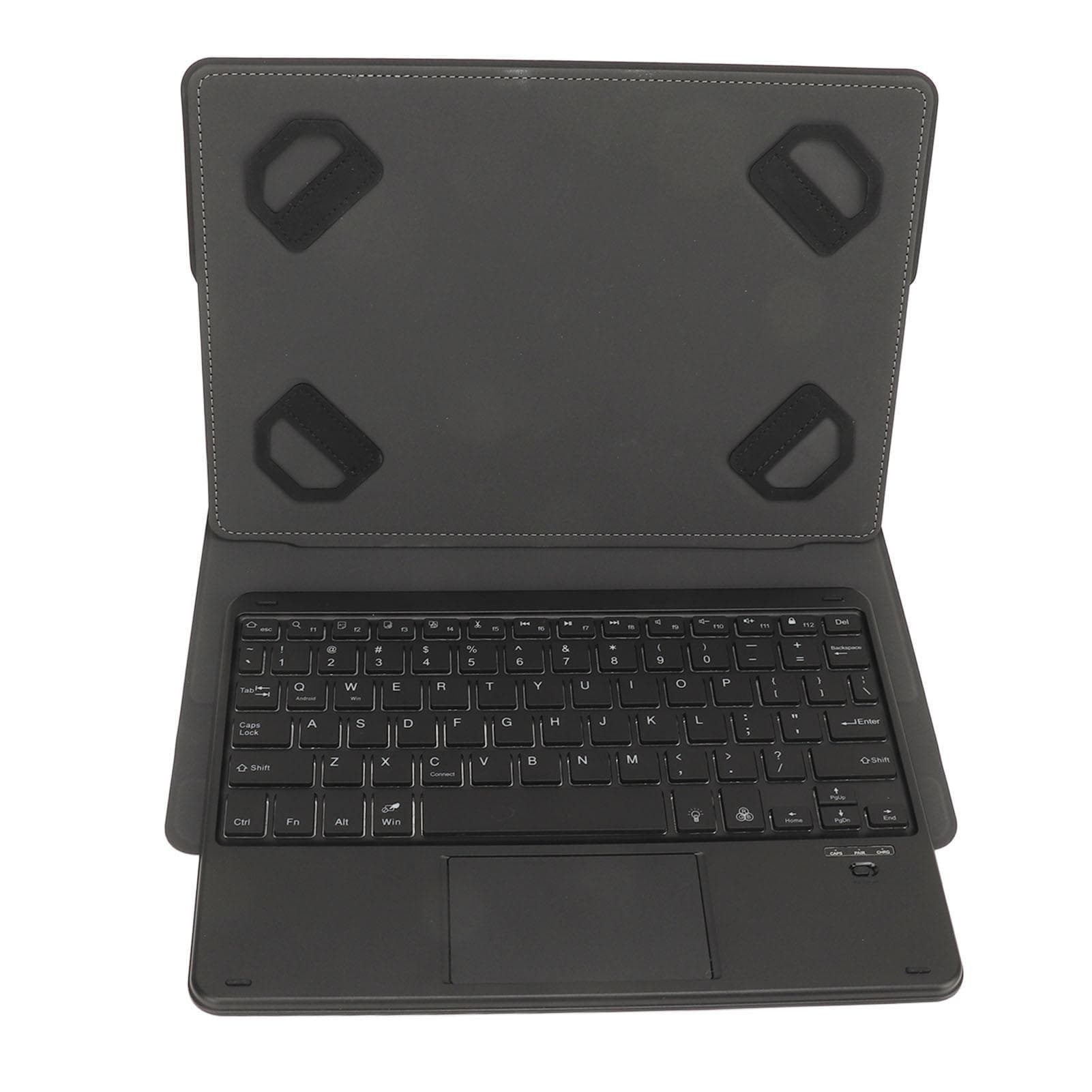 Universal Tablet Bluetooth Keyboard Case for 9.7in to 11in Tablet Prevent Scratches PU Leather Color backlit touchpad