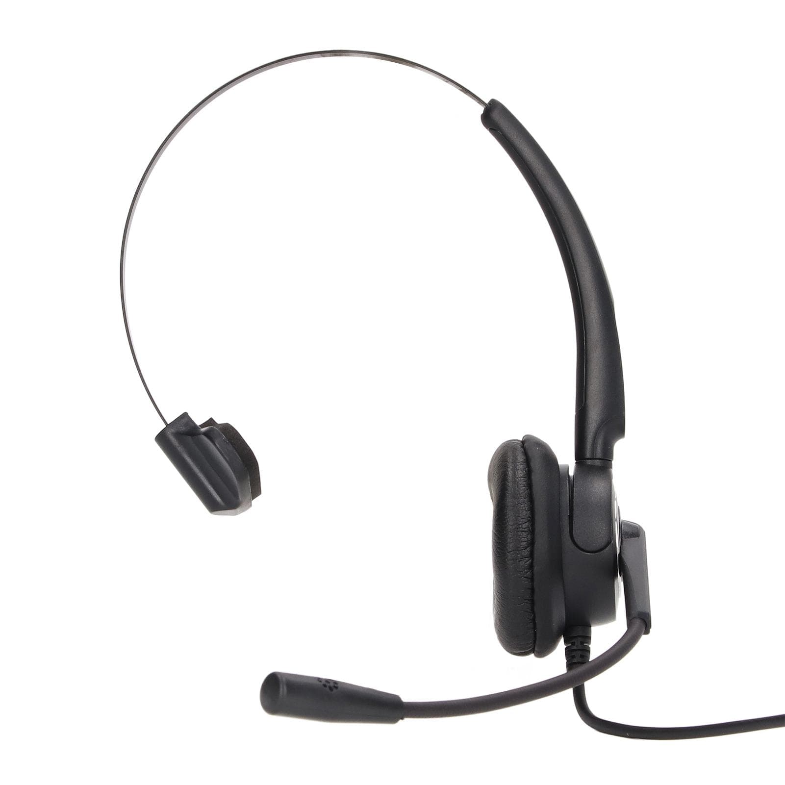Traffic Headset Noise Reduction Ergonomic Adjustable Ultra Clear Call Plug and Play RJ9 Headset