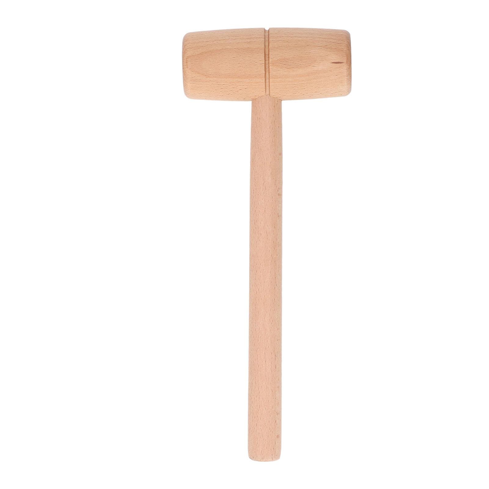 2Pcs Wood Hammer Inset Joint Multi Purpose Wooden Mallet for Factories Furniture Installation