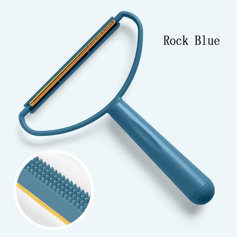 Clothes Hair Scraper Portable Double Sided Tweed Coat Manual Hair Ball Cleaning Household No Harm To Clothes Hair Ball Trimmer