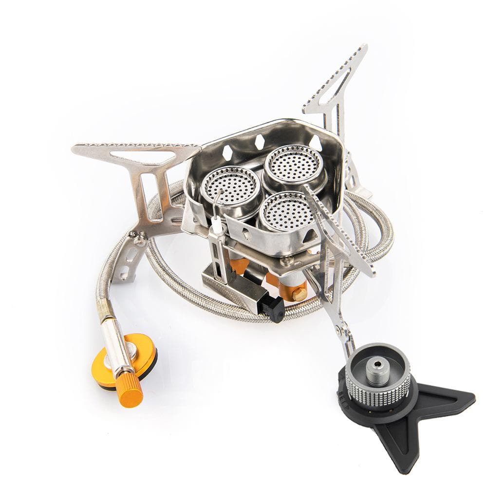Camping Gas Stove Split Windproof Picnic Stove 6800W Portable Foldable Outdoor Stove wss-209-2