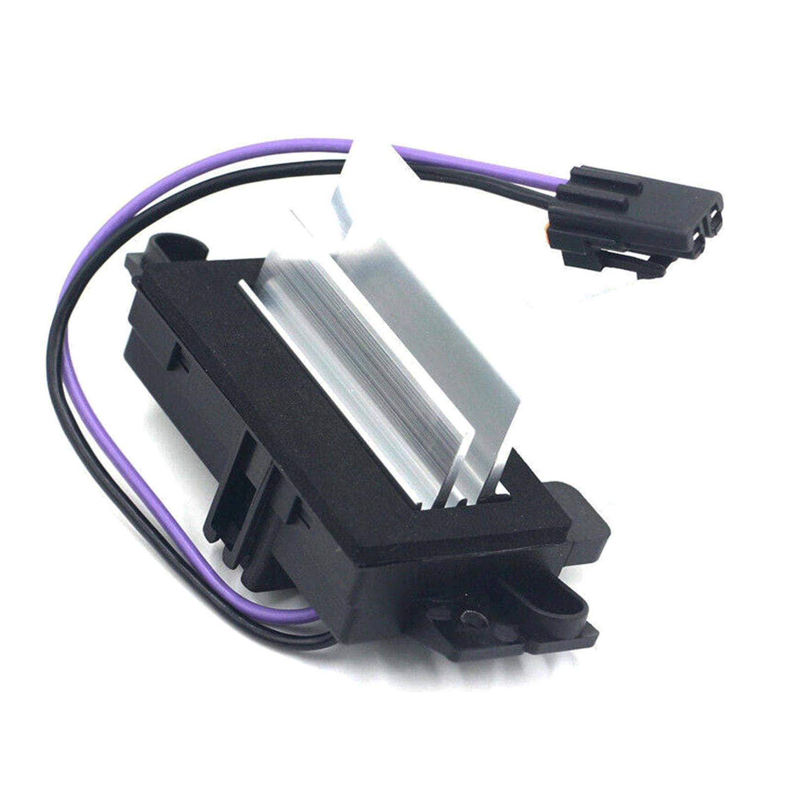 Blower Motor Resistor Heating and Air Conditioning Blower Motor Resistor Module Replacement for black