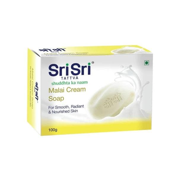 Cream-soap Malay (100 g), Malai Cream Soap Sri Sri Tattva 4.3