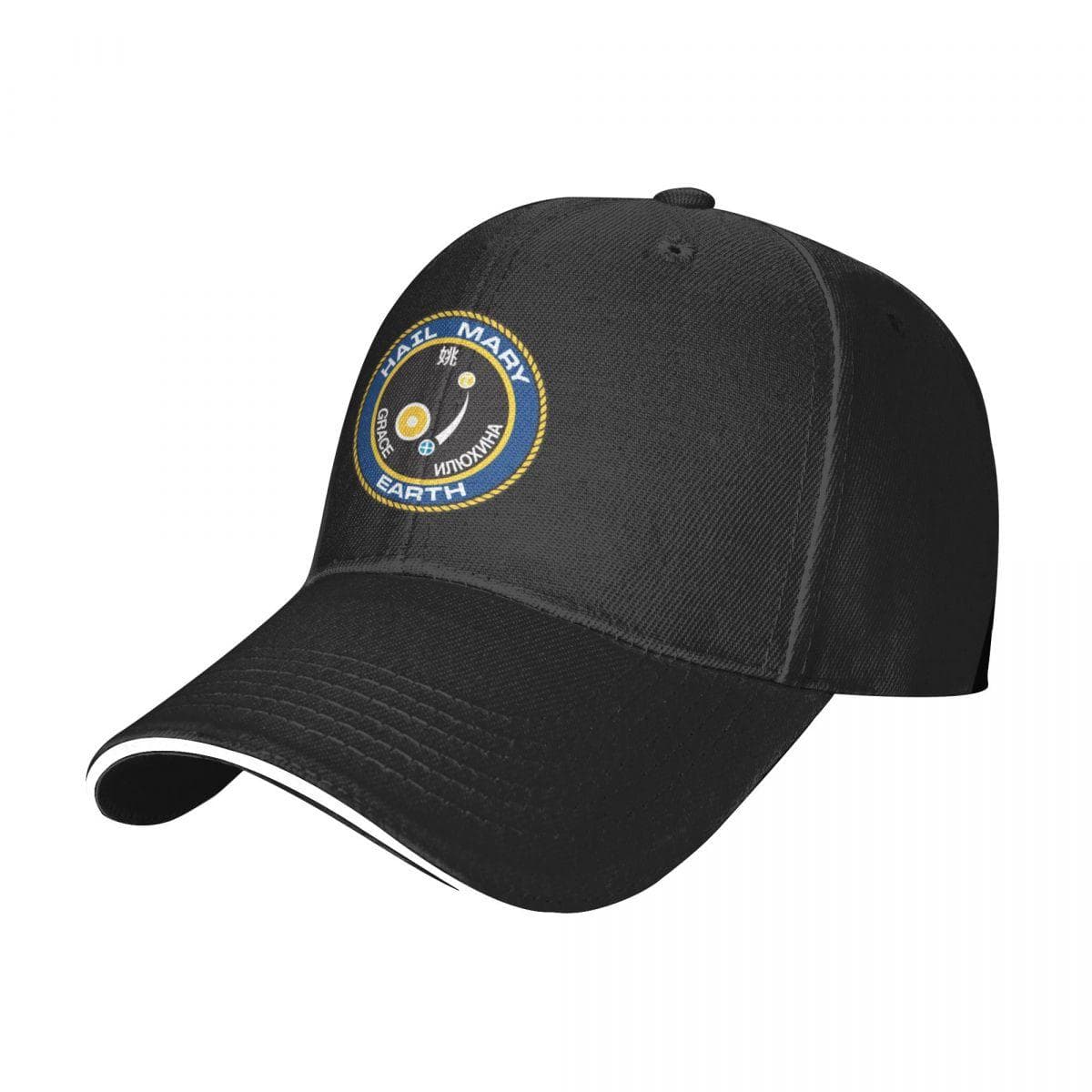 Project Hail Mary Mission Patch Cap Baseball Cap Golf hat man christmas hat fishing hat women's hat 2023 Unisex's